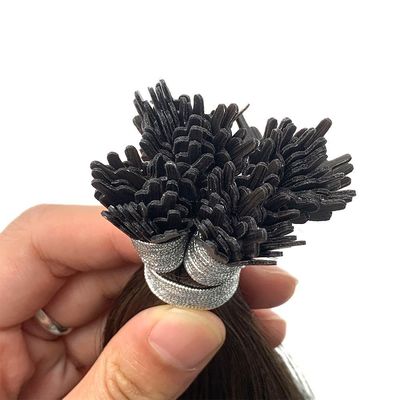 Extensión de cabello de V-Tip Fan Tip hecha de cabello Remy doble para envío rápido DHL