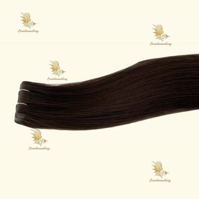Remy Hair Super Cuticle Doble Tirado Peruano Banda Atada a Mano en Extensiones de Cabello Humano