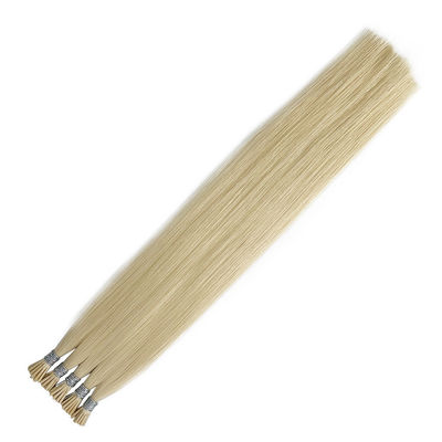 Las extensiones de cabello humano de punta de queratina italiana pre-enlazadas y doblemente dibujadas