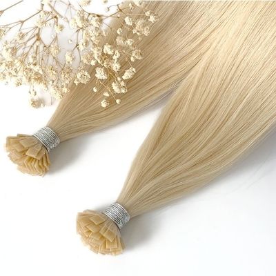La cutícula virgen alineada Remy Hair U-Tip Extensión con Italia queratina y sin enredo