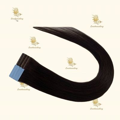 Pago inicial de la cinta de Remy de cabello invisible ruso en extensión de cabello humano