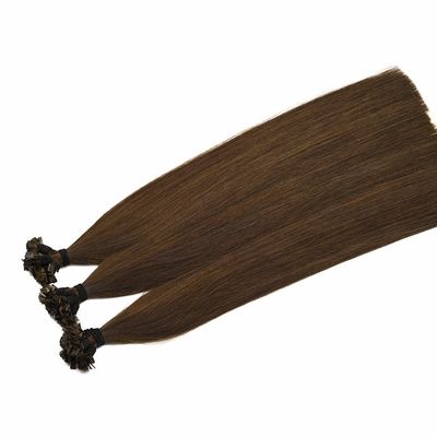 Cuticle doble dibujado Remy punta plana extensiones de cabello humano personalización para su estilo
