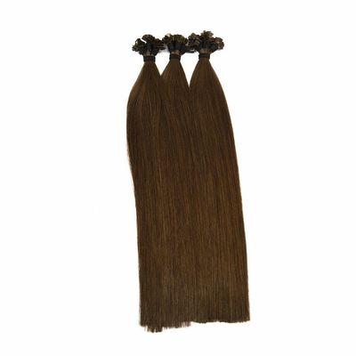 Cuticle doble dibujado Remy punta plana extensiones de cabello humano personalización para su estilo