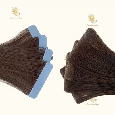 Banda de genio europea de doble dibujo de colores en extensiones de cabello 100cabello humano