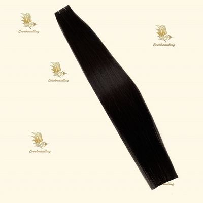 Banda de genio europea de doble dibujo de colores en extensiones de cabello 100cabello humano