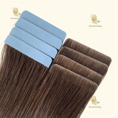 Banda de genio europea de doble dibujo de colores en extensiones de cabello 100cabello humano
