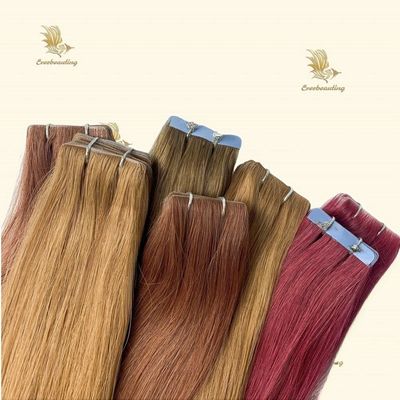 2024 Tendencia popular de la cinta pre-enlazado estilo de extensiones de cabello en 50cm * 8cm * 3cm Tamaño del paquete