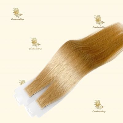 Estrecho estilo Remy doble dibujado cinta invisible en extensiones de cabello