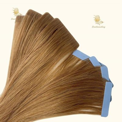 Estrecho estilo Remy doble dibujado cinta invisible en extensiones de cabello
