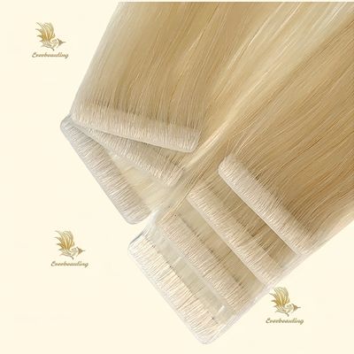 Cintas de estilo pre-enlazadas Cintas invisibles Extensiones de cabello humano con extremos gruesos y sin costuras