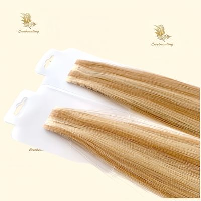 Destacar el color del cabello con cinta invisible con doble dibujo de cutículas de tecnología alineada