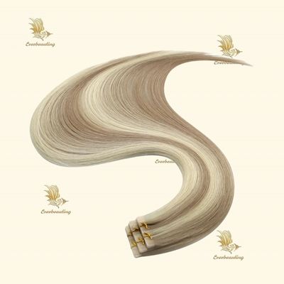 18/613 100% de cabello humano con cinta inyectada Extensiones de cabello de lujo