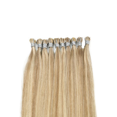 Solicitud personalizada de proporción de doble dibujo Cosméticos Balayage de cabello I-Tip Extensiones de cabello