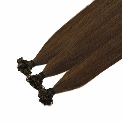 Cuticle alineado Remy cabello Italia queratina U / V / I / punta plana extensión del cabello sin derramamiento