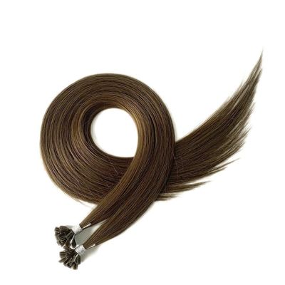 Proporción doble de extracción de las extensiones de cabello de queratina pre-agregadas 1 g/hielo U/punta de uñas Remy cabello humano