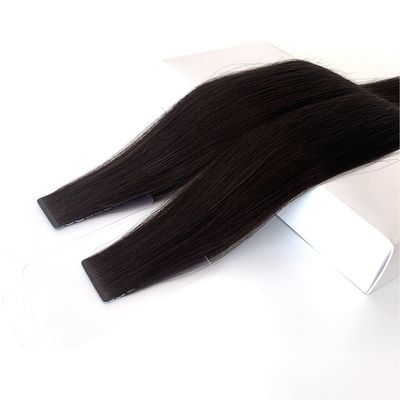 Cintas delgadas Remy Ruso Cabello Virgen Alta densidad Extensión suave y brillante 100% Cabello humano