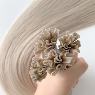 U Tip Extensón de cabello cutícula intacta Remy Envase pre-agregado Tamaño 50.00cm * 8.00cm * 3.00cm