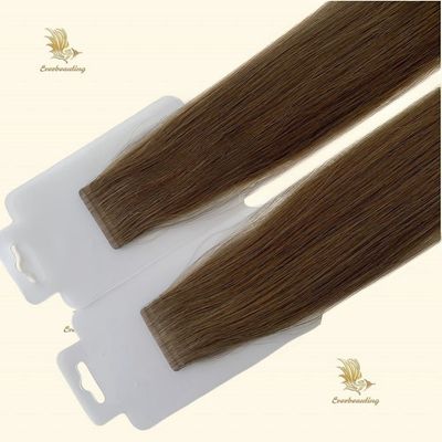 Cabello Remy Extensión de cabello humano 2024 Margen estrecho 0,8 cm Atrás 0,3 cm Frente Enredado libre de cinta