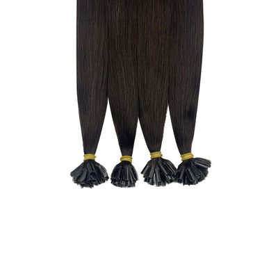 Extensiones de cabello de punta U de queratina para mujeres blancas 1 g/strand Superior y rendimiento