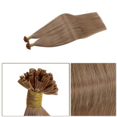 Everbeauting Top Grade Blonde Pre Bonded Keratin Hair Extensions U/Nail Tip Remy Cabello