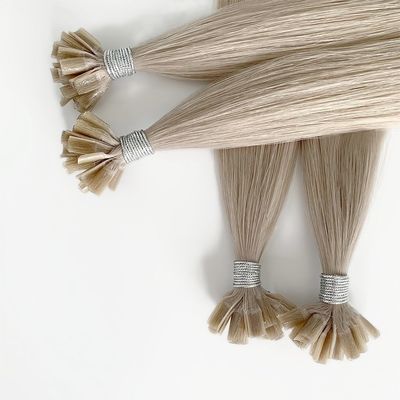 1 g/ hebra de cutícula virgen alineada extensión de pelo remy Italia