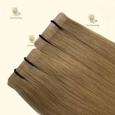 Reembolso 100% de la cuticular completa con cinta adhesiva para el cabello Remy Sticker cinta adhesiva delgada en extensiones de cabello