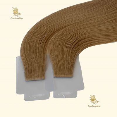 Reembolso 100% de la cuticular completa con cinta adhesiva para el cabello Remy Sticker cinta adhesiva delgada en extensiones de cabello
