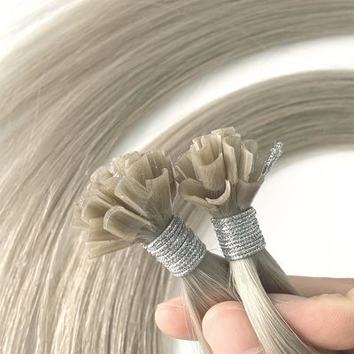 50cm * 8cm * 3cm Tamaño del paquete Cabello real recto Remy U punta de uñas extensiones de pelo