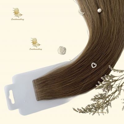 Cintas de vida 3 Meses Dyeable personalizado rizado cinta delgada en extensión de cabello para mujeres