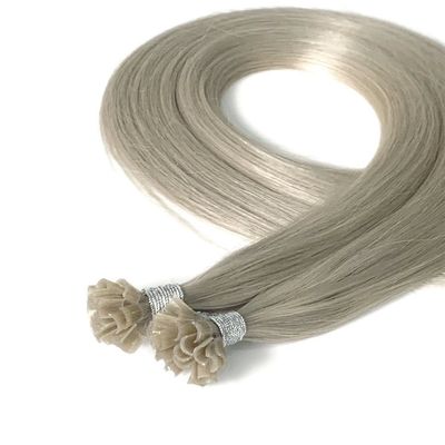 10 colores natural recto fácil remy extensiones de cabello humano sin enredos punta de cuentas italianas