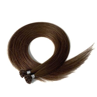 No derramamiento y cabello Remy doble dibujado queratina U Extensión del cabello de punta para cabello teñible