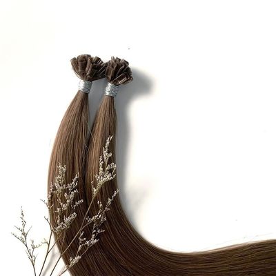 No derramamiento y cabello Remy doble dibujado queratina U Extensión del cabello de punta para cabello teñible