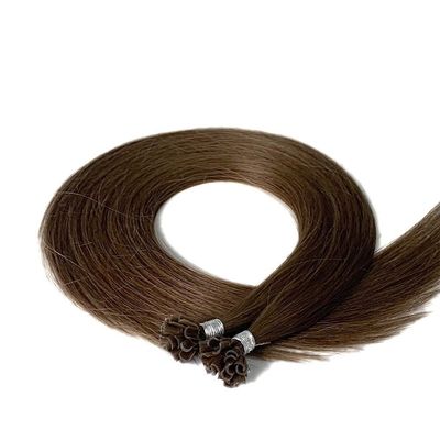 50cm*8cm*3cm Tamaño del paquete Virgen Brillante Natural U-Tip Keratina Extensión de cabello para las artes