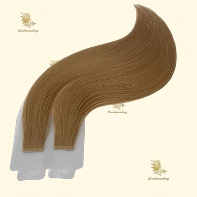 2024 Vendedor caliente doble dibujado verdadero cabello humano virgen cinta delgada en extensiones de cabello