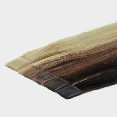 Cuticle intact Flat tip Keratin Extensions para el cabello Vendedores con proporción doble de extracción de EE.UU.