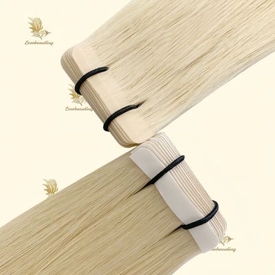 Extensiones de cabello con cinta de tejido de piel de PU de larga duración para cabello grueso y de aspecto natural