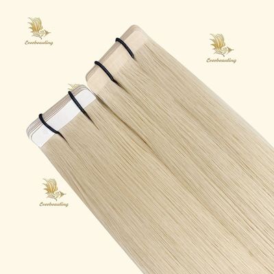 Cintas para el cabello brasileño Vida 3 Meses 12A Grado 100% Cabello humano europeo Color rubio
