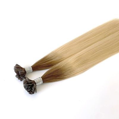 Suministrando cabello de punta plana teñible en buena con 50.00cm * 8.00cm * 3.00cm Tamaño del paquete