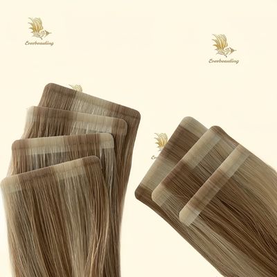 14-28 pulgadas de cinta de Remy virgen en extensiones de cabello humano para una aplicación fácil