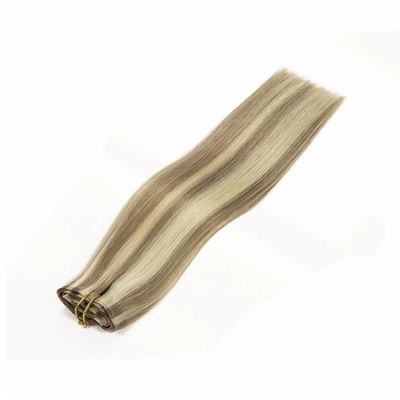 Productos doble tirado clip en extensiones de cabello CH-24256 Muti-Color Afro Kinky rizado