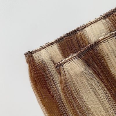 100g/PC 20 pulgadas Grado más alto 13A Doble clip en extensión de cabello para mujeres blancas
