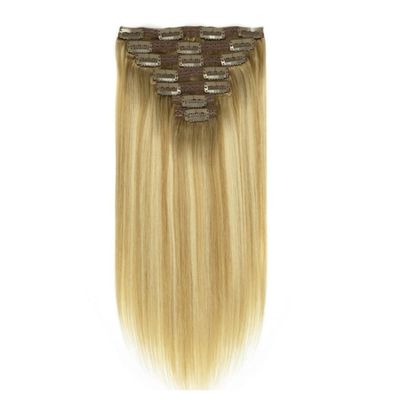 100 g/pc Remy humano doble pinza de encaje en extensión de cabello pinza de cabello brasileña
