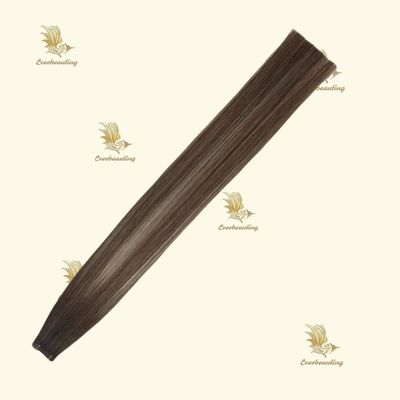 Cintas invisibles Cuticular doble alineada Balayage Color Remy Extensiones de cabello virgen