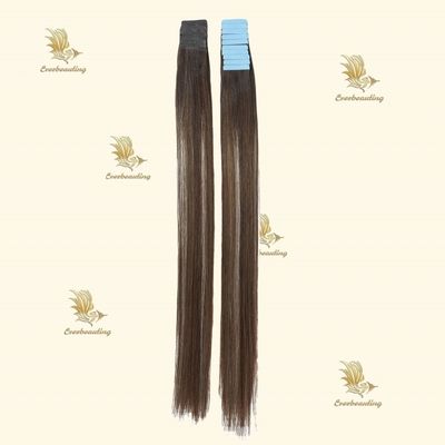 Cintas invisibles Cuticular doble alineada Balayage Color Remy Extensiones de cabello virgen