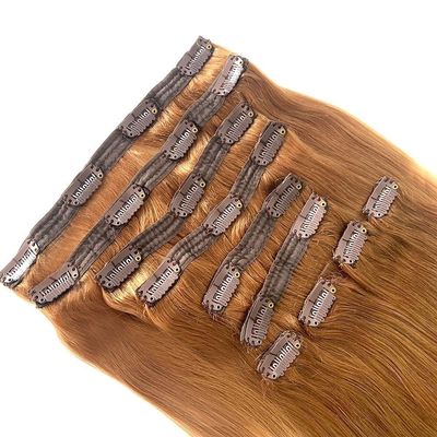 18 pulgadas 20 pulgadas 22 pulgadas clip en extensiones de cabello doble trenzas 100% cabello humano
