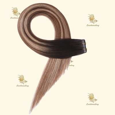 0.200kg Paquete Peso Bruto 2024 Invisible Genius cinta en el cabello humano Extensión 7.5 * 70cm