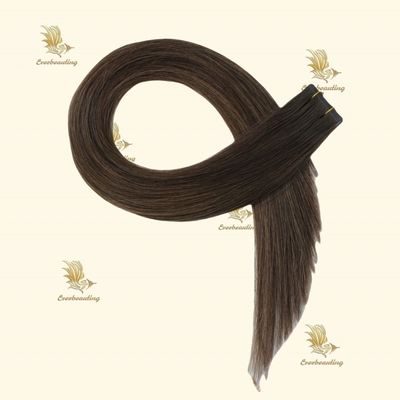 Cintas de pelo remy doblemente dibujadas en extensiones de cabello de textura recta/de onda corporal-240428