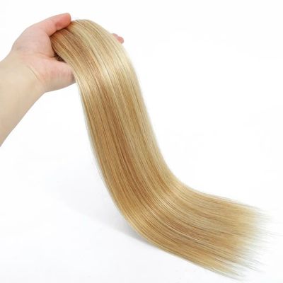 Cabello Superior 20 pulgadas de color claro Remy Clip Ins de cabello humano Extensiones Vendedor Dyeable