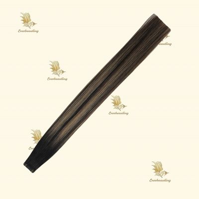 15A Tela Invisible para Cabello Chino Extensión de cabello humano para inserción de cinta doble
