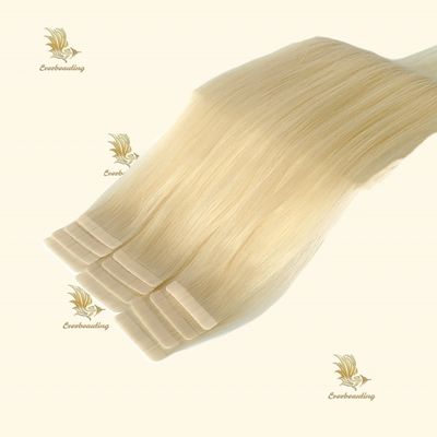 15A Tela Invisible para Cabello Chino Extensión de cabello humano para inserción de cinta doble